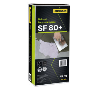 Murexin Reparatiemortel SF 80 +, Snelle reparatiemortel